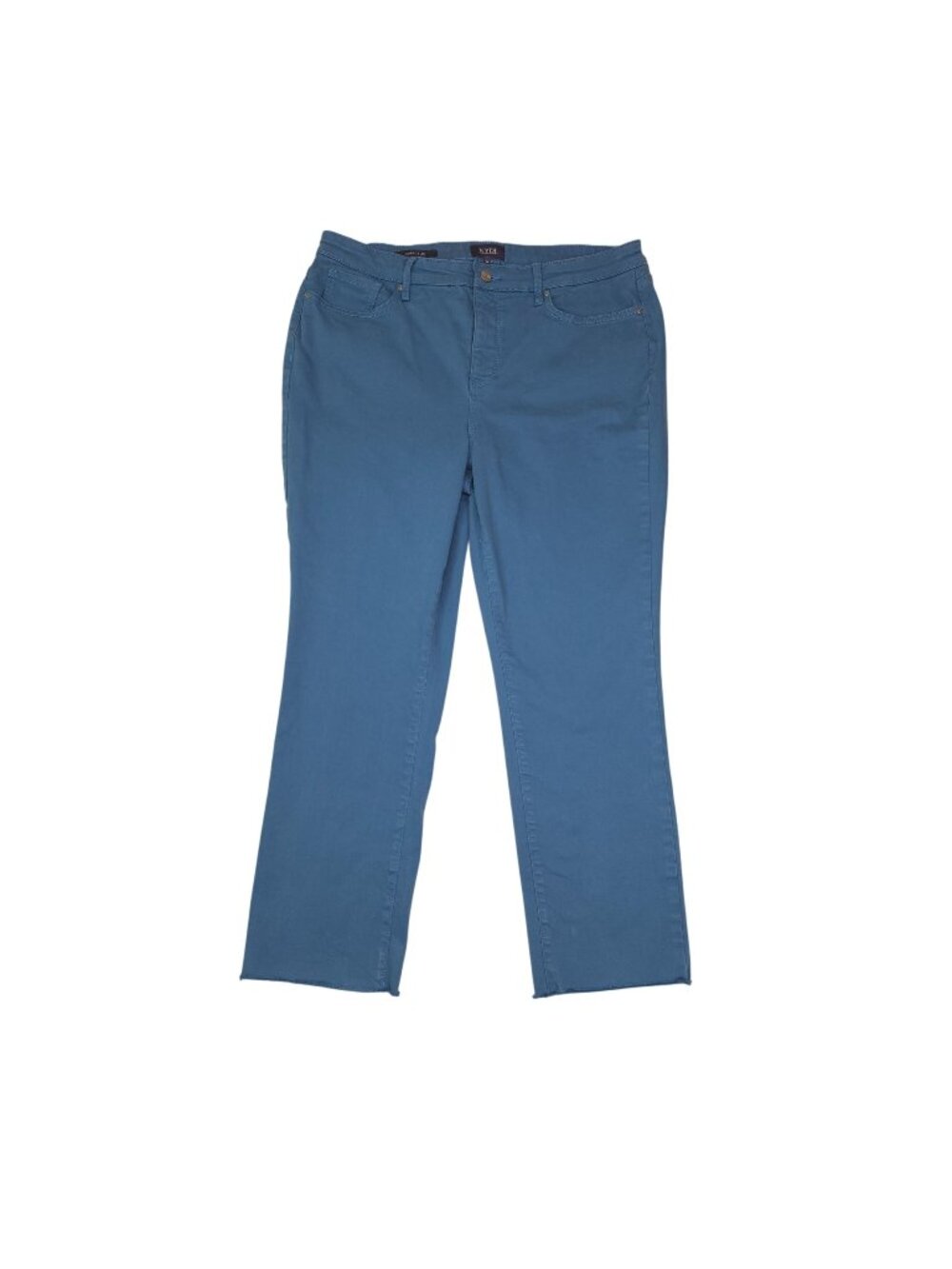 NYDJ Sheri Slim Fit Blue Pants Jeans Womens Size 14 Lift Tuck Technology